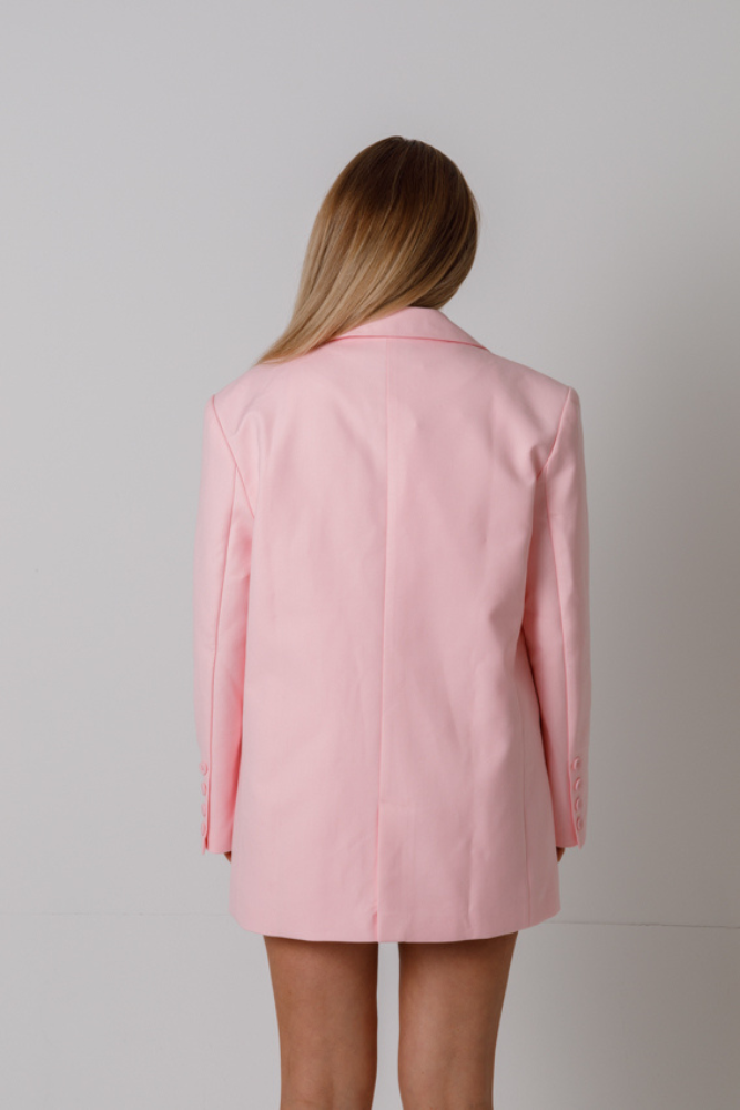 Pink Oversized Blazer