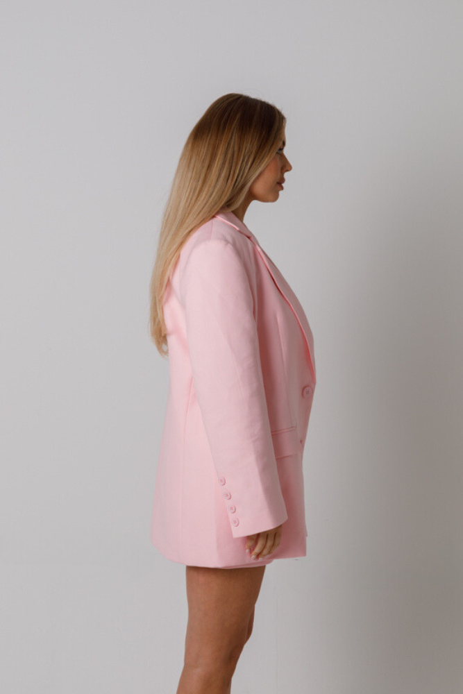 Pink Oversized Blazer