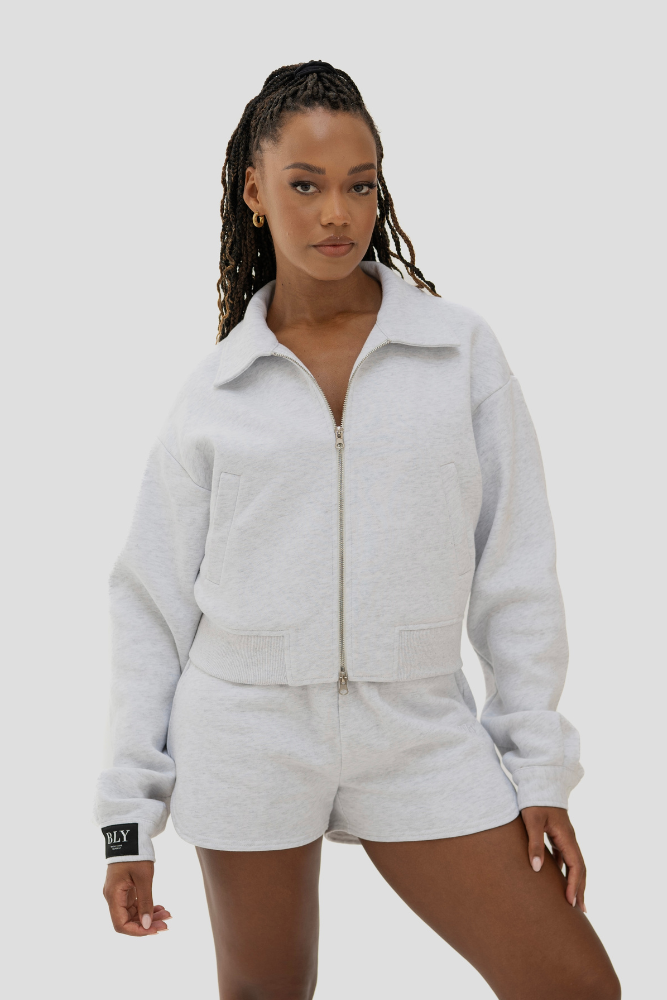 Grey marl best sale jacket