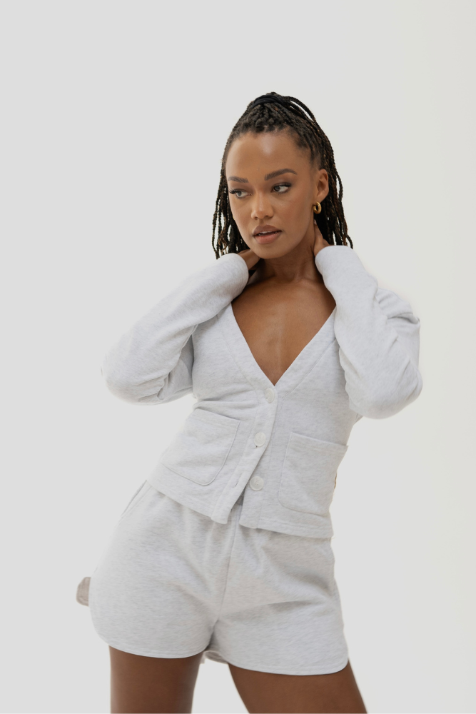 Grey sales marl cardigan