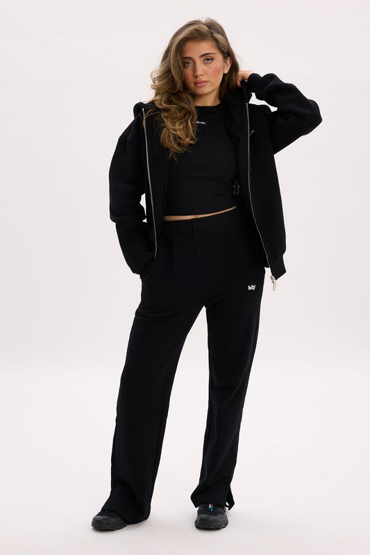 Black Bly Club Joggers